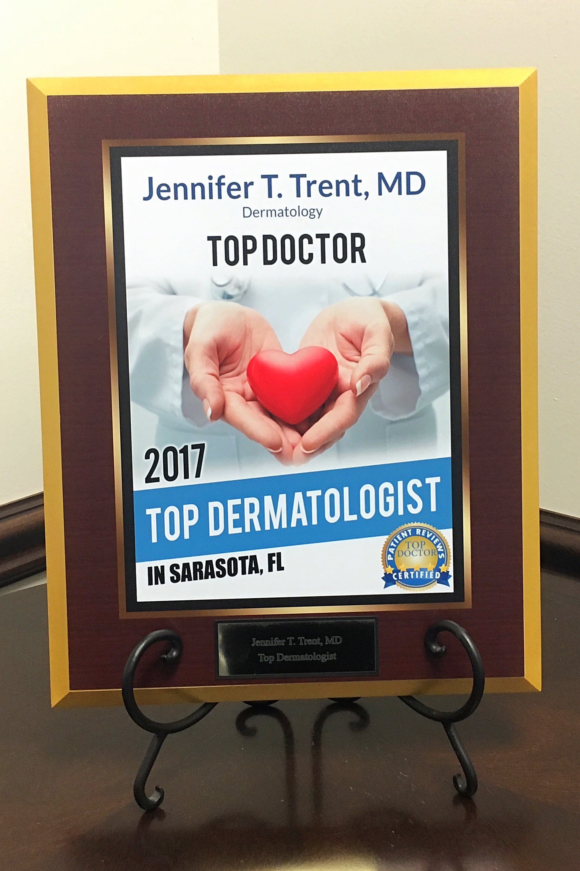 Top Doc Award Jennifer T. Plush